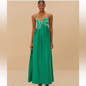 NWT Farm Rio Fish Maxi Dress